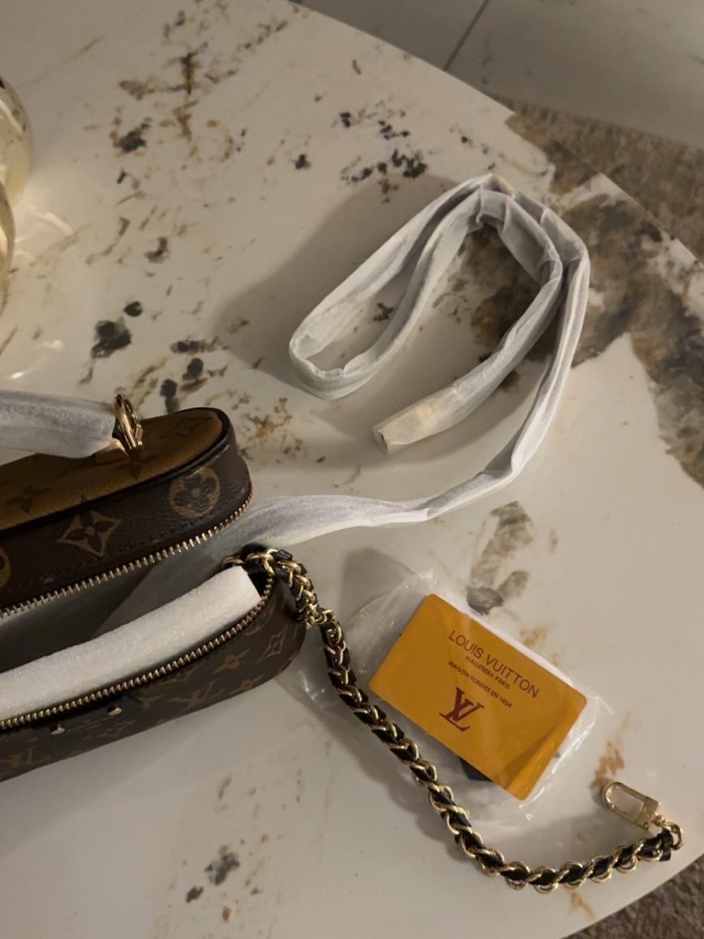 Louis Vuitton Monogram Cosmetic Vanity Case Brown - Picture 6 of 7